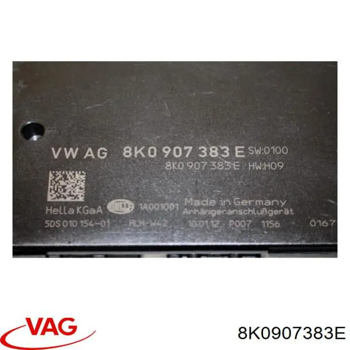 Comprar 8K0907383E VAG Módulo de enganche de remolque