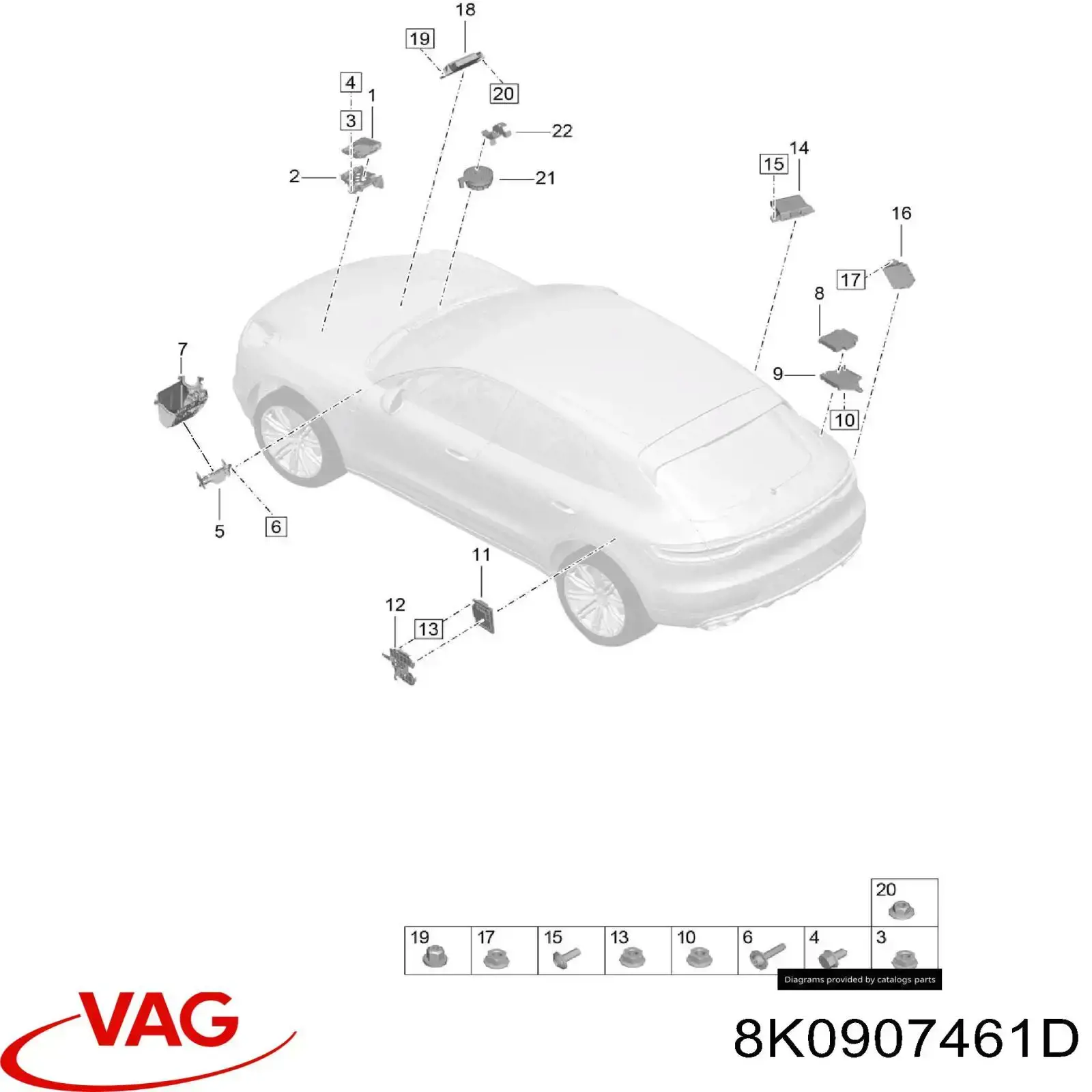  VAG 8K0907461D precio, desde 15,96 EUR