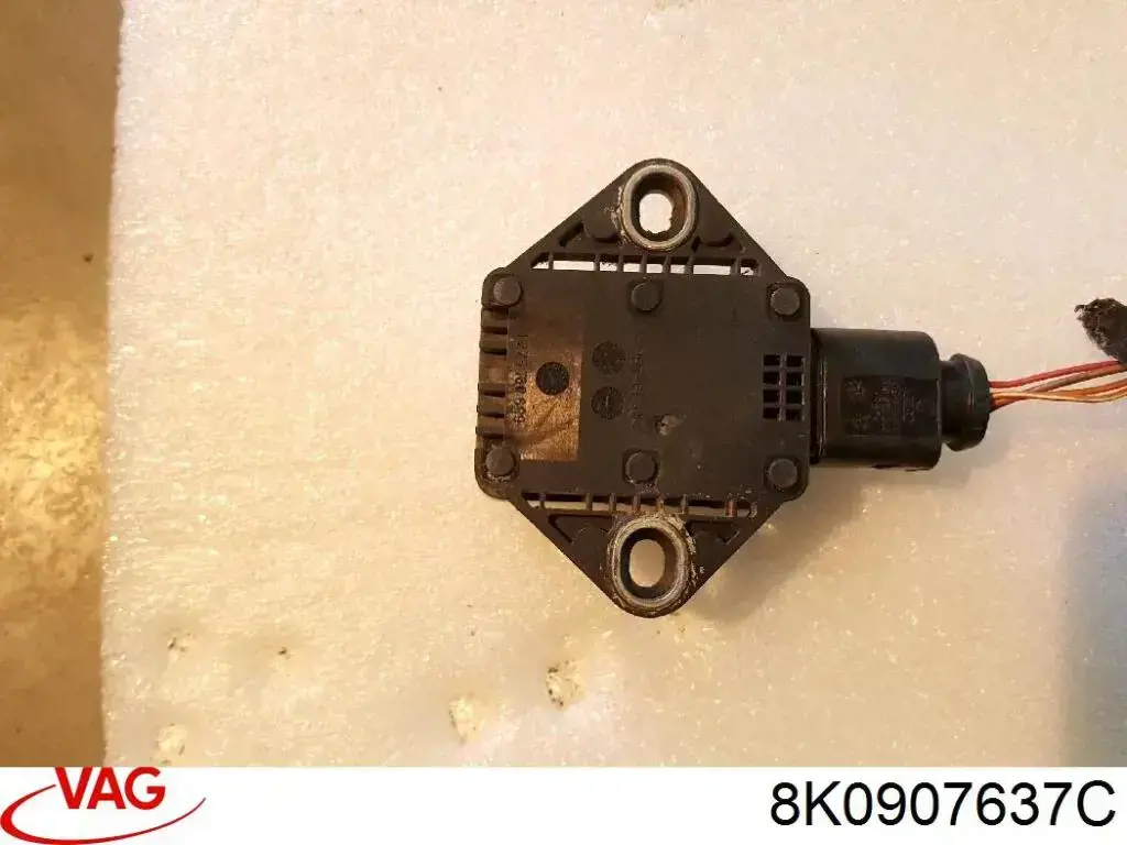 Sensor de aceleración lateral (ESP) 8K0907637C VAG