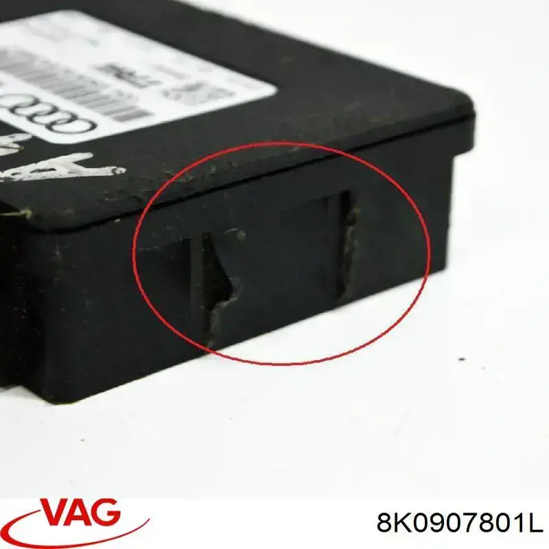Módulo del freno de estacionamiento electromecánico 8K0907801L VAG