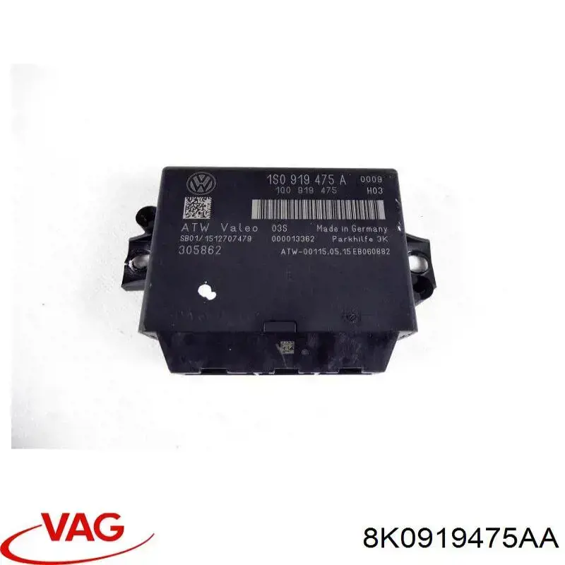 Módulo de control del asistente de aparcamiento VAG 8K0919475J precio, desde 139,90 EUR