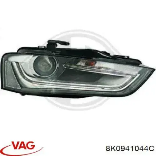 Faro derecho VAG 8K0941044C precio, desde 374,05 EUR