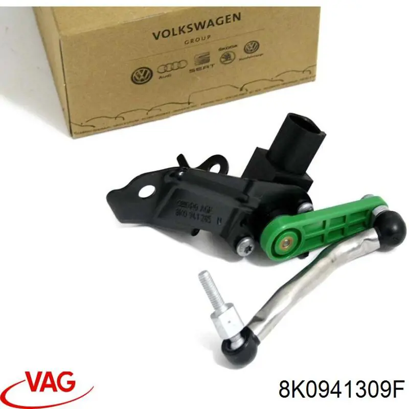 8K0941309F VAG Sensor de nivel de carrocería trasero izquierdo
