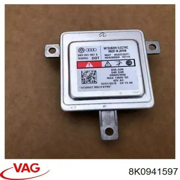 Unidad de control de xenón VAG 8K0941597