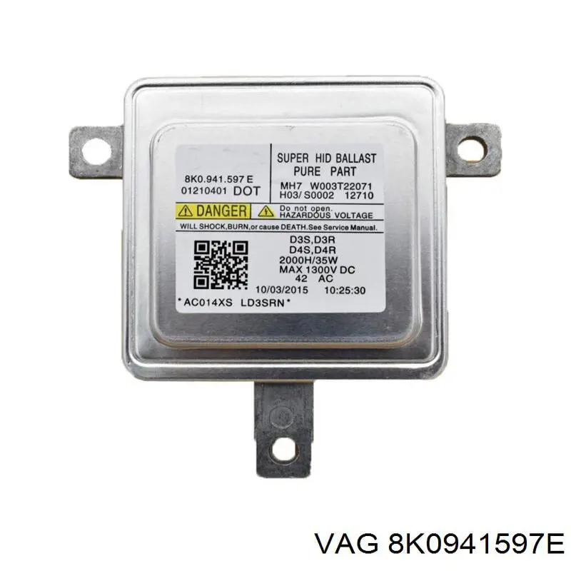 Unidad de control de xenón 8K0941597E VAG