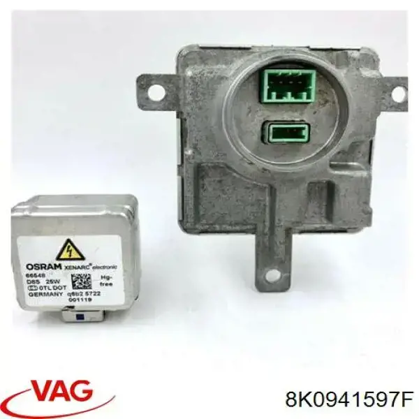 Comprar 8K0941597F VAG Módulo de control de iluminación adaptativa (ECU)