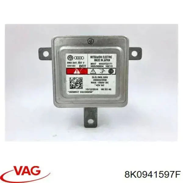 Módulo de control de iluminación adaptativa (ECU) VAG 8K0941597F