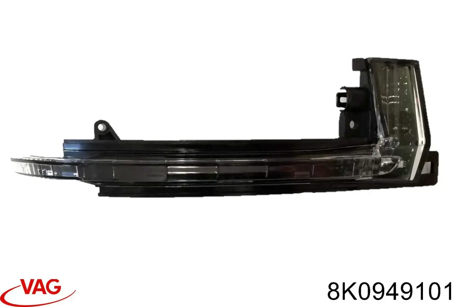 Luz intermitente de espejo retrovisor izquierdo 8K0949101 VAG