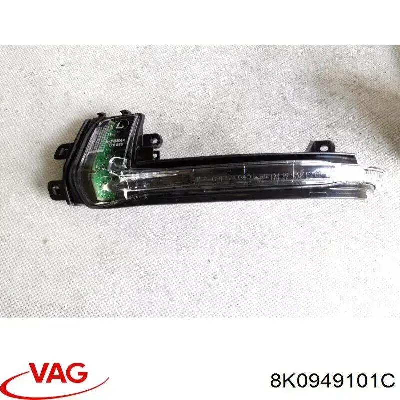 Comprar 8K0949101C VAG Luz intermitente de espejo retrovisor izquierdo