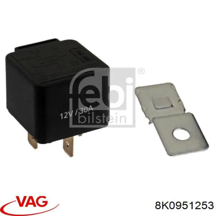 Comprar 8K0951253 VAG Rele del ventilador de habitaculo