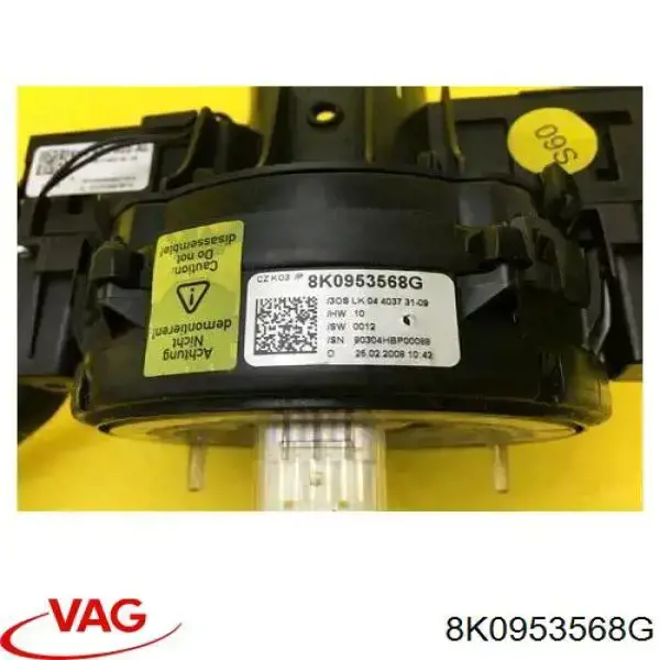 Comprar 8K0953568G VAG Anillo AIRBAG