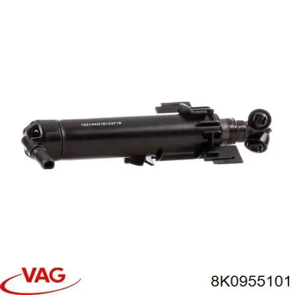 Tobera del lavafaros delantero izquierdo VAG 8K0955101 precio, desde 18,36 EUR