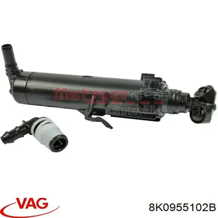 Comprar 8K0955102B VAG Tobera del lavador de faro delantero derecho