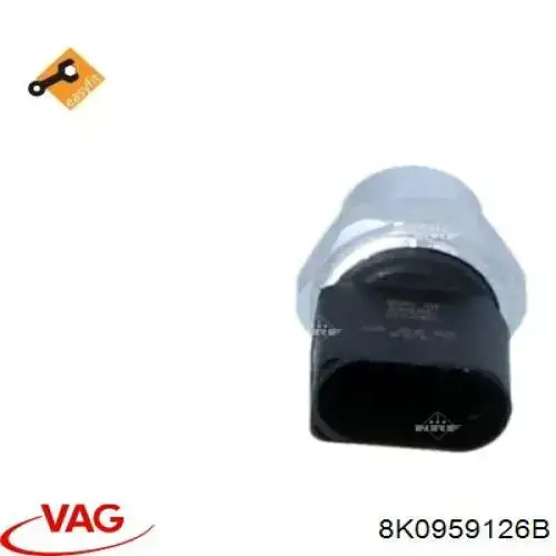 Sensor de presion de aire acondicionado 8K0959126B VAG