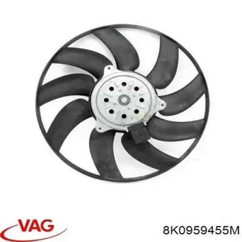 Ventilador de refrigeración completo derecho (motor y hélice) VAG 8K0959455M precio, desde 103,89 EUR