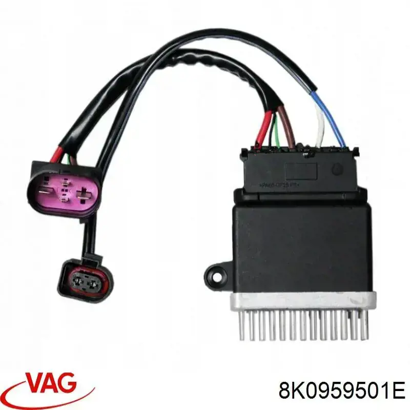 Comprar 8K0959501E VAG Regulador de velocidad del ventilador de refrigeración (unidad de control)