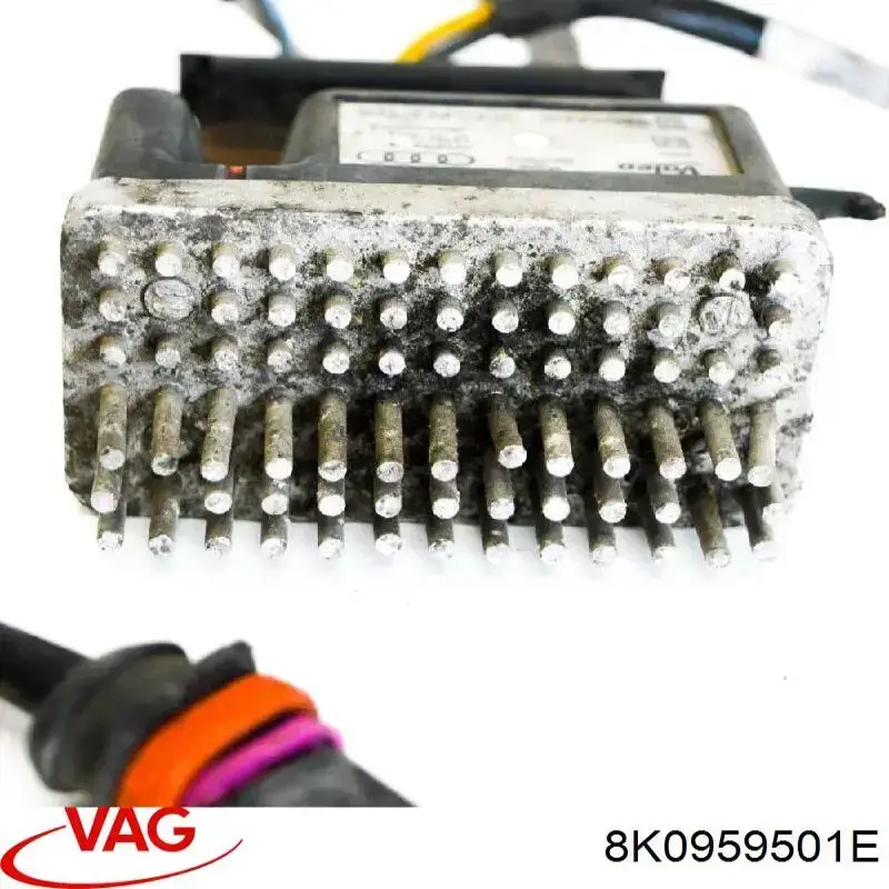 Regulador de velocidad del ventilador de refrigeración (unidad de control) VAG 8K0959501E