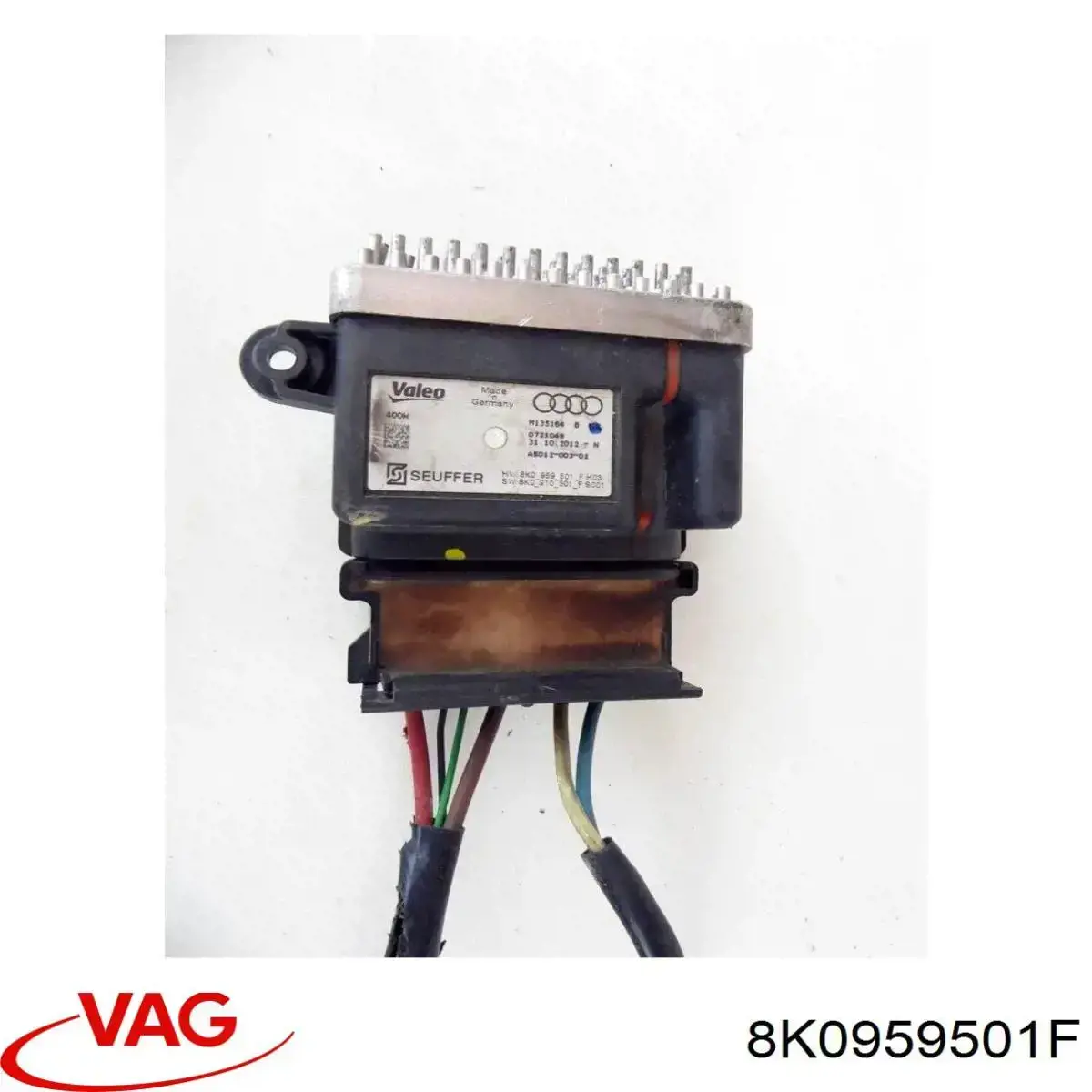 Comprar 8K0959501F VAG Regulador de velocidad del ventilador de refrigeración (unidad de control)