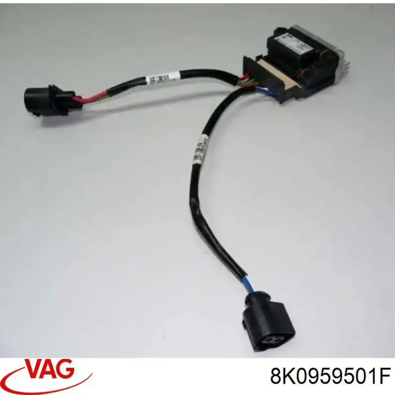 8K0959501F VAG Regulador de velocidad del ventilador de refrigeración (unidad de control)