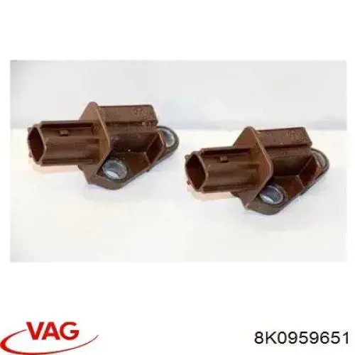 Sensor de airbag delantero 8K0959651 VAG