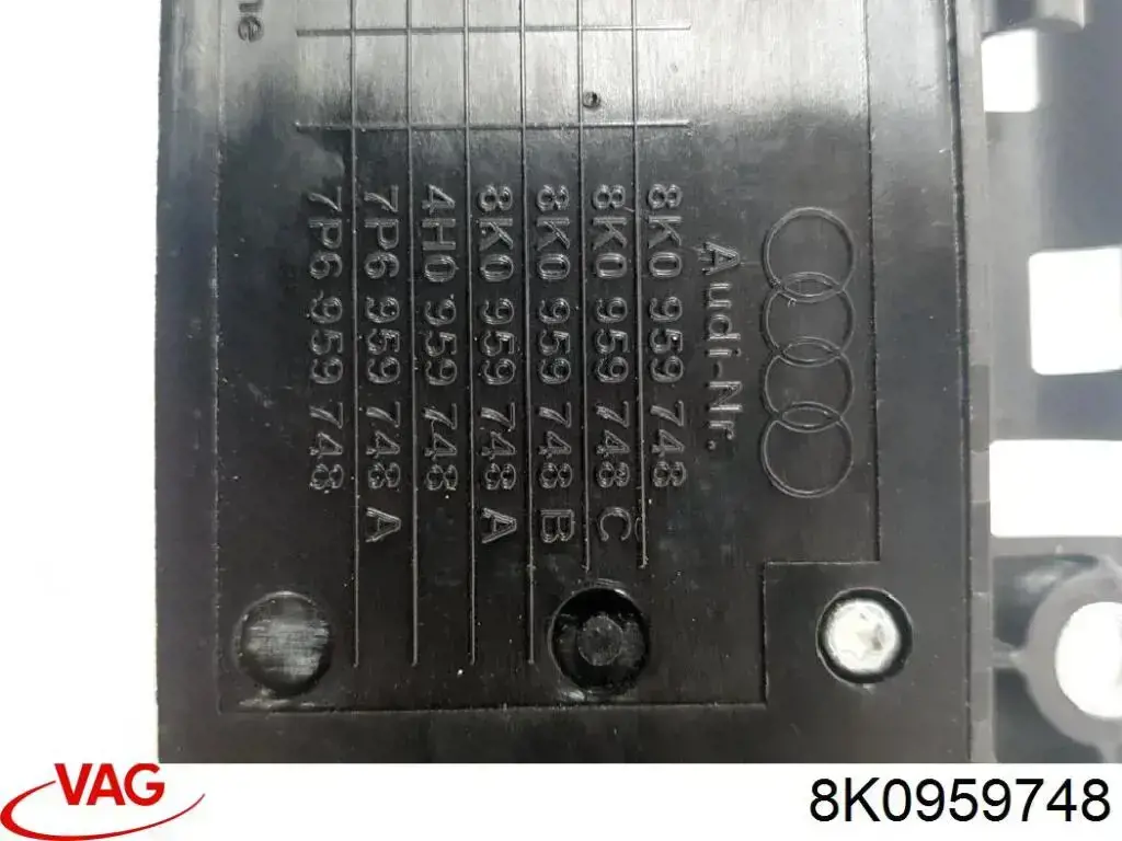  VAG 8K0959748