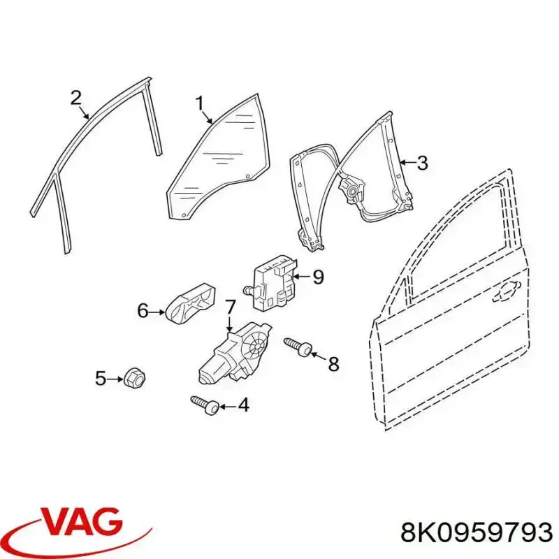  VAG 8K0959793 precio, desde 59,53 EUR