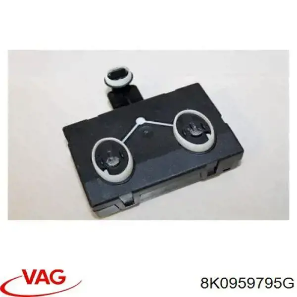 Módulo de confort de la puerta trasera 8K0959795G VAG