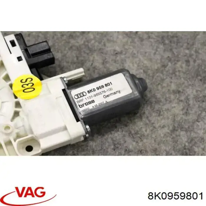 Comprar 8K0959801 VAG Motor ventanilla coche, puerta delantera izquierda