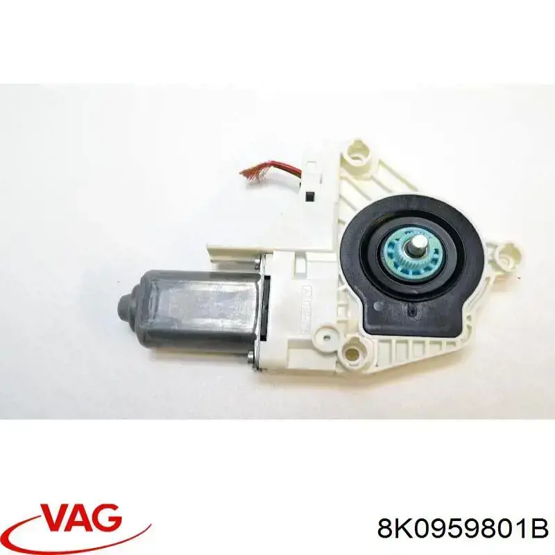 Motor eléctrico, elevalunas, puerta delantera izquierda VAG 8K0959801B