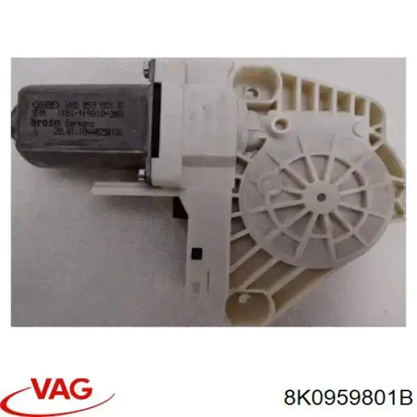 Motor eléctrico, elevalunas, puerta del conductor VAG 8K0959801B precio, desde 34,85 EUR