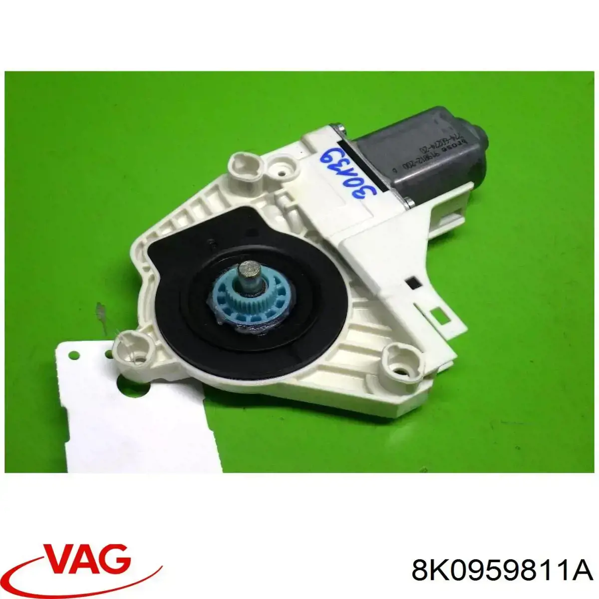 Motor del elevalunas de la puerta trasera izquierda 8K0959811A VAG