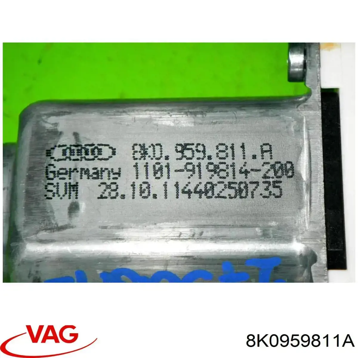 Motor del elevalunas de la puerta trasera izquierda VAG 8K0959811A precio, desde 34,85 EUR