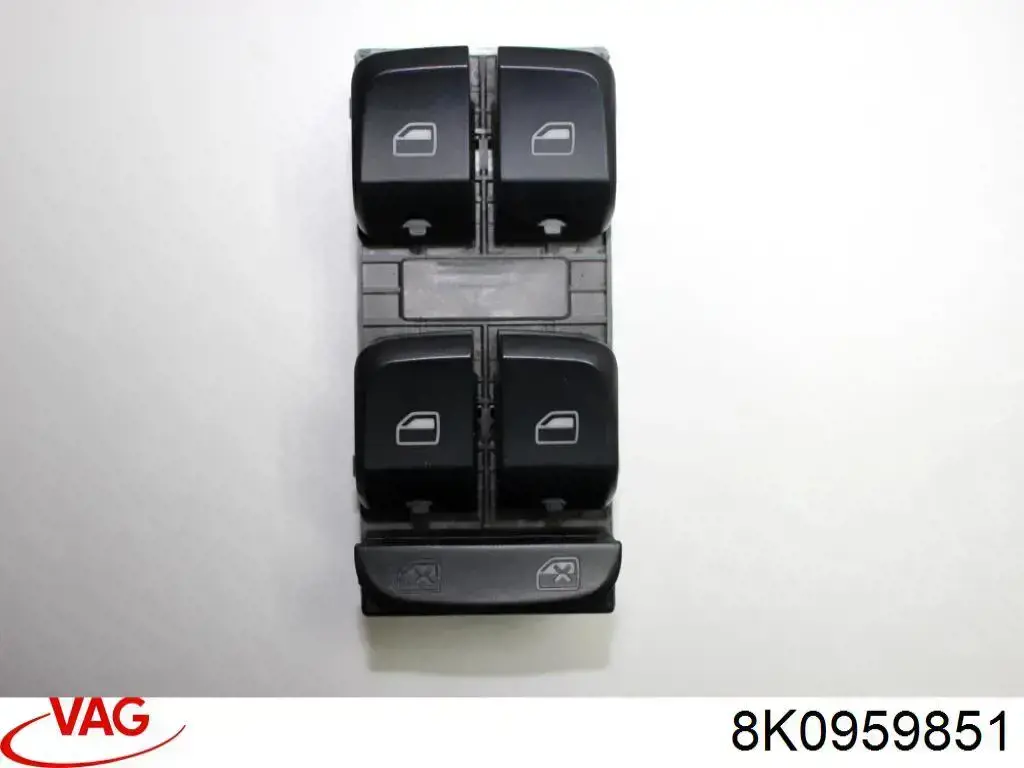8K0959851 VAG Unidad de control de elevalunas delantera izquierda