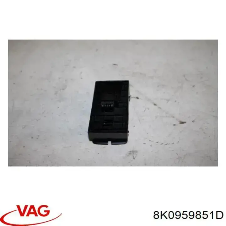 8K0959851D VAG Unidad de control de elevalunas delantera izquierda