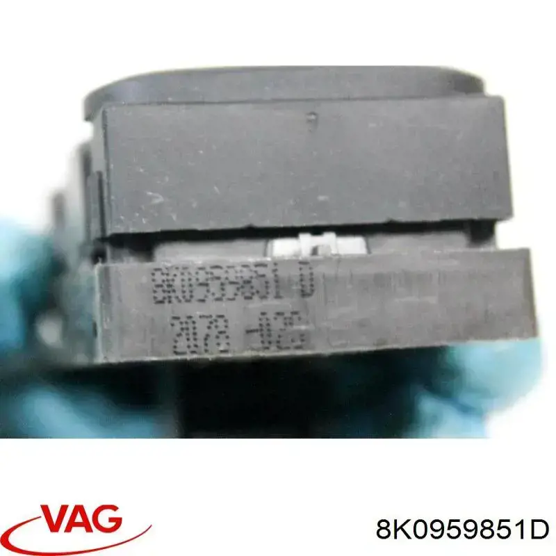 Comprar 8K0959851D VAG Interruptor de elevalunas delantera izquierda