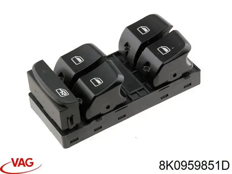 Unidad de control de elevalunas delantera izquierda VAG 8K0959851D precio, desde 35,48 EUR