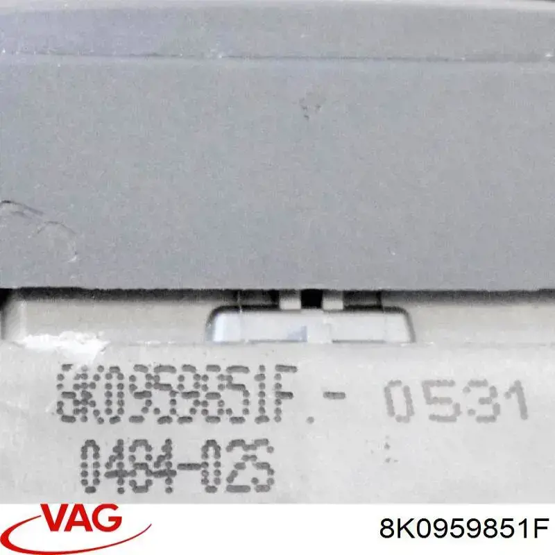 Unidad de control de elevalunas delantera izquierda VAG 8K0959851F precio, desde 24,79 EUR