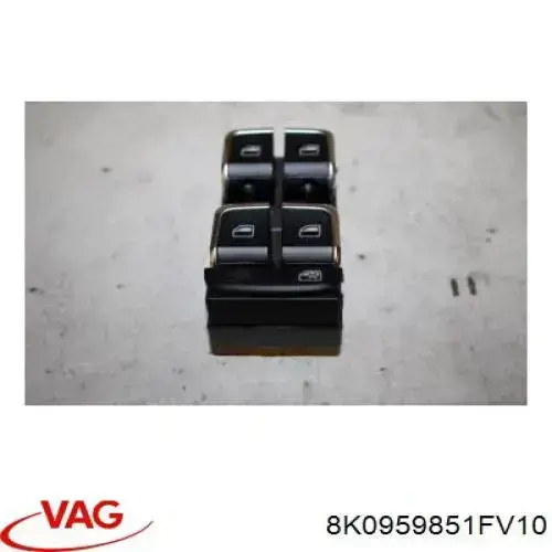 Unidad de control de elevalunas delantera izquierda VAG 8K0959851FV10 precio, desde 25,27 EUR