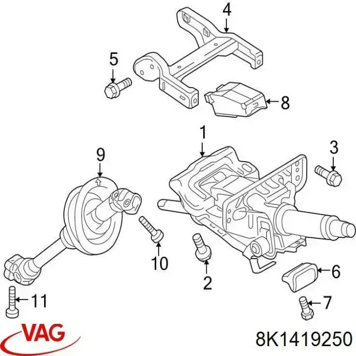 8K1419250 VAG 