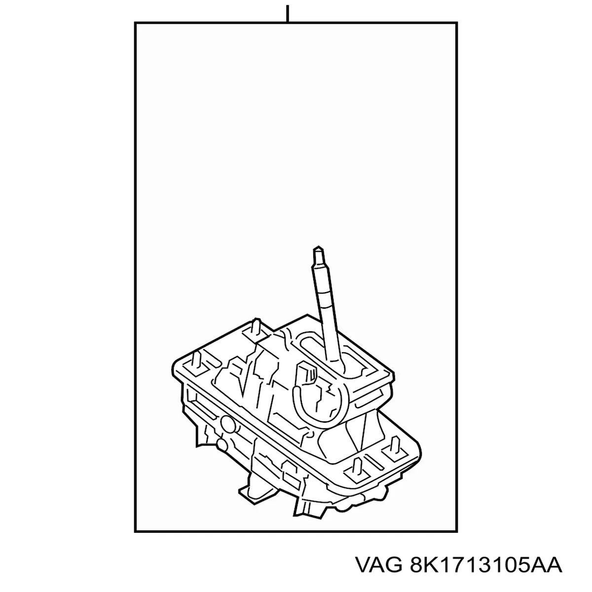 Mecanismo selector de marchas VAG 8K1713105AA precio, desde 600,64 EUR