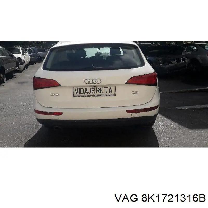 8K1721316B VAG Pedal del embrague