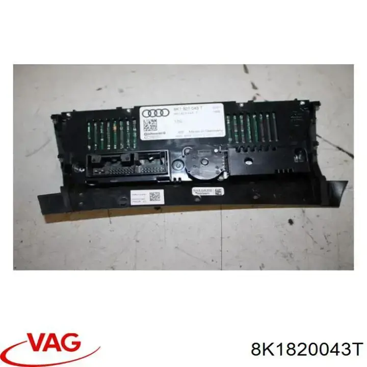 Unidad de control aire acondicionado 8K1820043T VAG