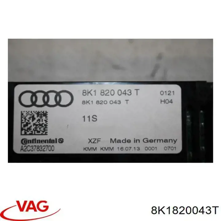 Comprar 8K1820043T VAG Unidad de control aire acondicionado