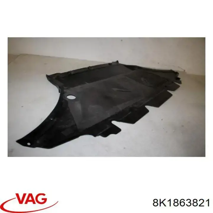 Protección delantera del motor EZCAU263 NTY