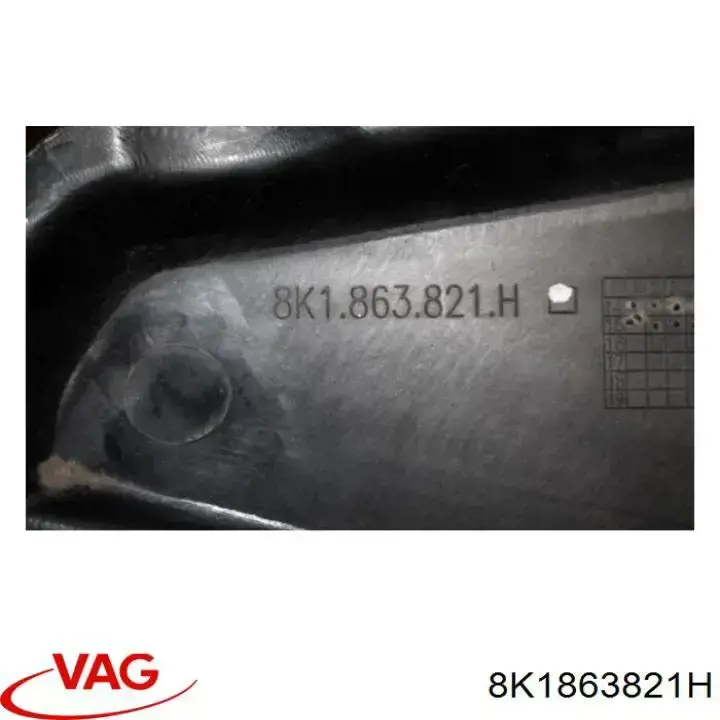 Protección de cárter VAG 8K1863821H precio, desde 57,88 EUR