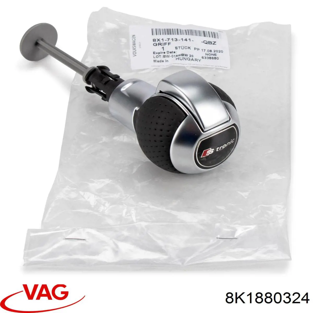 Amortiguador de tapa de guantera VAG 8K1880324