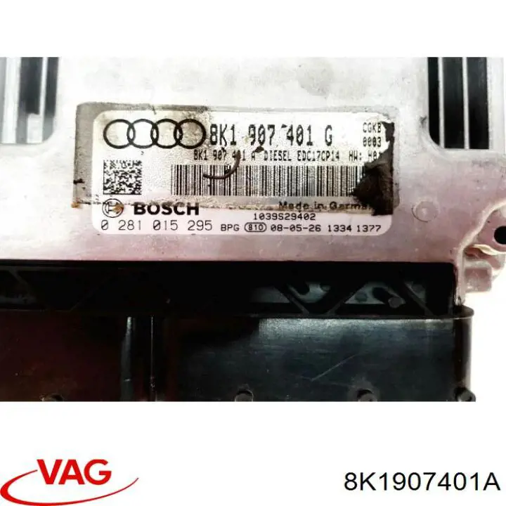 Unidad de control del motor  VAG 8K1907401A precio, desde 226,31 EUR