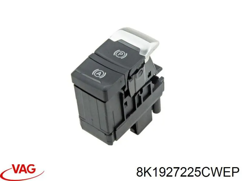 8K1927225DWEP VAG Interruptor del freno de estacionamiento electromecánico