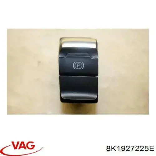 Interruptor del freno de estacionamiento electromecánico VAG 8K1927225E