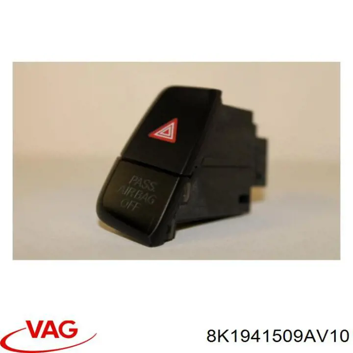 Comprar Boton de luz de emergencía Audi A4 B8 8K2
